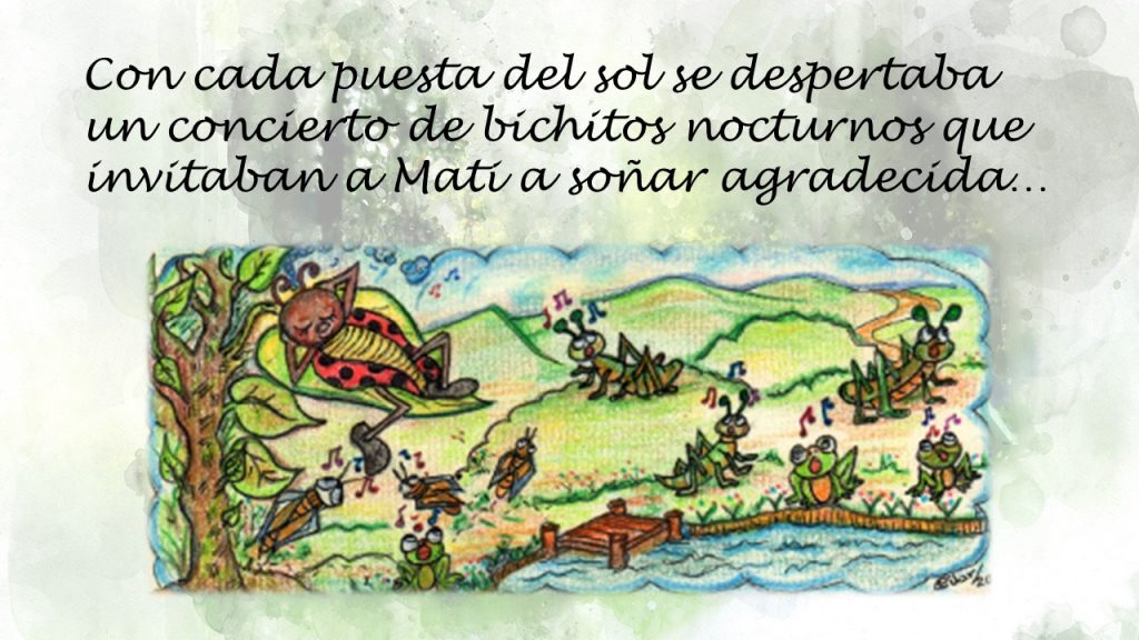 Mati decide acampar diapo 6