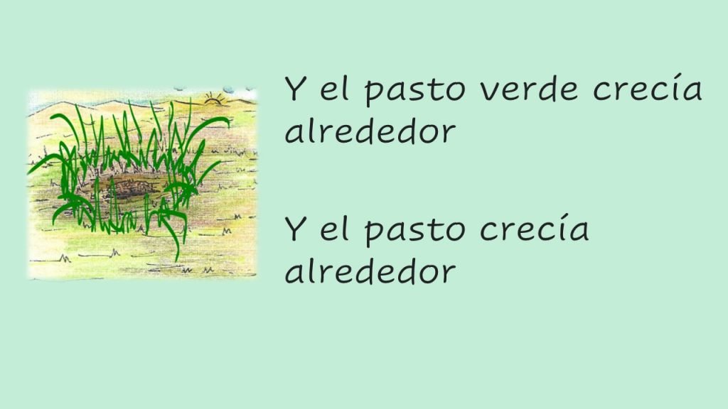 El pasto verde 3
